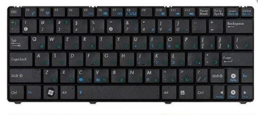 Клавиатура Asus N10 Black, RU