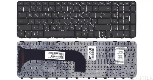 Клавиатура для ноутбука HP Pavilion M6-1000, M6-1100, M6-1200 чёрная, с рамкой