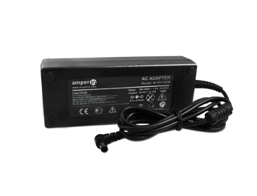 Блок питания (зарядное) Amperin AI-SV120A для ноутбуков Sony, 19.5 В, 6.15 А, 6.5 x 4.4, с иглой