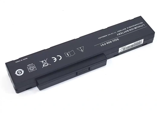 Аккумулятор (батарея) для ноутбука Fujitsu Siemens Amilo Li3710, 11.1В, 4400мАч SQU-809 OEM черная