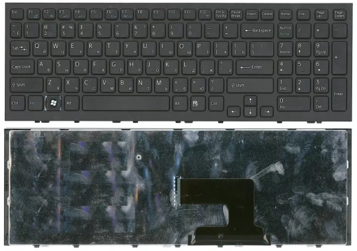 Клавиатура для ноутбука Sony Vaio VPC-EH Series frame, key