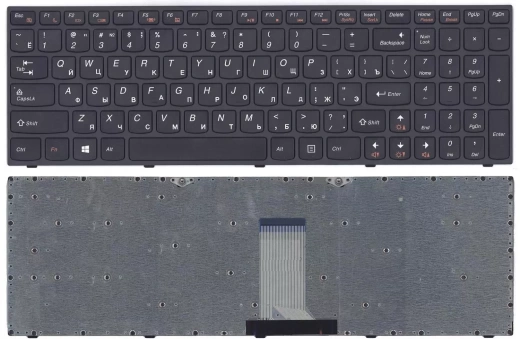 Клавиатура для ноутбука Lenovo IdeaPad B5400 M5400, черная