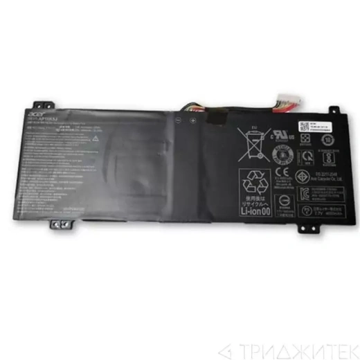 Аккумулятор (батарея) AP15O3K для ноутбука Acer Aspire S13 S5-371T-76TY, ChromeBook R13, 11.55В, 4500мАч