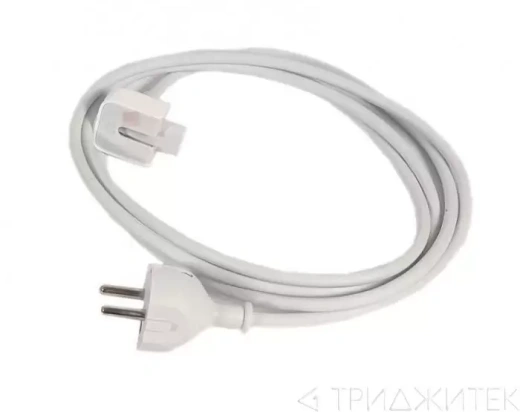 Кабель с вилкой для ноутбука блока питания MacBook, EURO PLUG