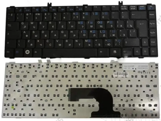 Клавиатура для ноутбука Fujitsu Amilo LA1703, LA1705 черная