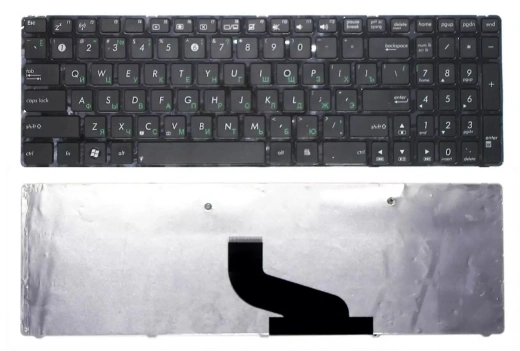 Клавиатура для ноутбука Asus X53S, X53U with frame -