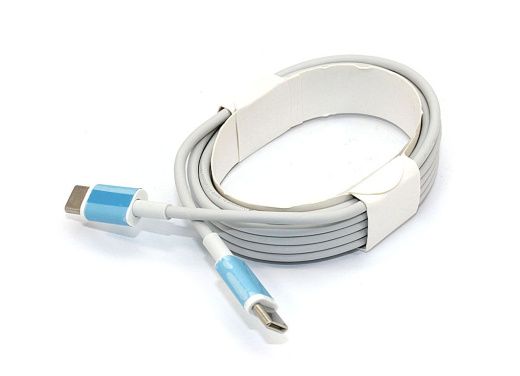 Кабель для зарядки Type C - Type C 2m. белый OEM