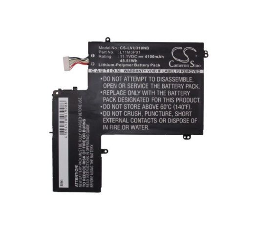 Аккумулятор CameronSino CS-LVU310NB для ноутбука Lenovo IdeaPad U310, U310 4375, 11.1В, 4100 мАч, 45.51 Вт, Li-Polymer, черный