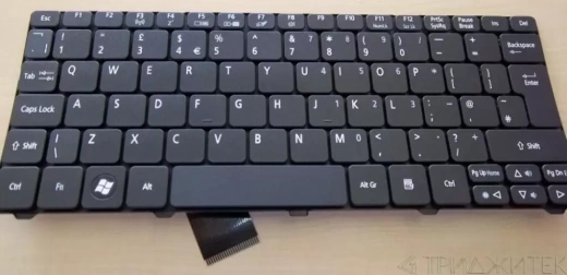 Клавиатура для ноутбука Acer Aspire One D260, черная
