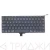 Клавиатура для ноутбука Apple MacBook A1278 чёрная, большой Enter