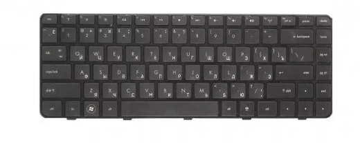 Клавиатура для HP Pavilion DM4-1000 Backlit, RU, Black