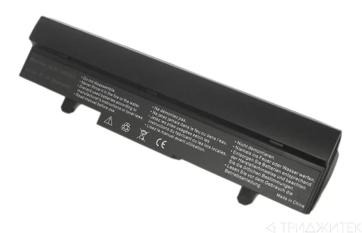 Аккумулятор для ноутбука Asus Eee PC 1001, 1005, 1101, 1001PX, (AL32-1005), 5200 мАч, 10.8B черный