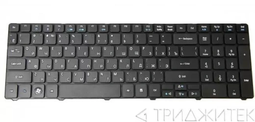 Клавиатура для Acer Aspire 5810T/5410T/5536/5536G/5738/5739/7738/Timeline 5536/5745/5738, RU, Black