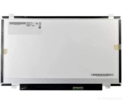 Матрица B140RW02 V.0 14", 1600x900, глянцевая, 40 pin, LED