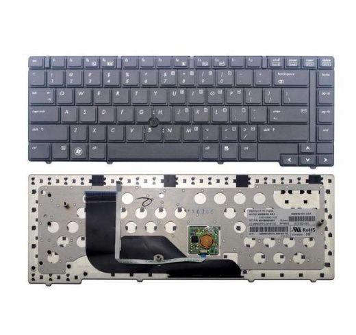 Клавиатура для ноутбука HP Probook 6440b, 6445b, 6450b, 6455b черная, с джойстиком