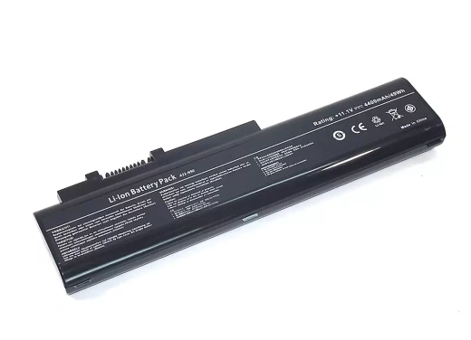 Аккумулятор (батарея) для ноутбука Asus N50, 11.1В, 4400мАч OEM черная