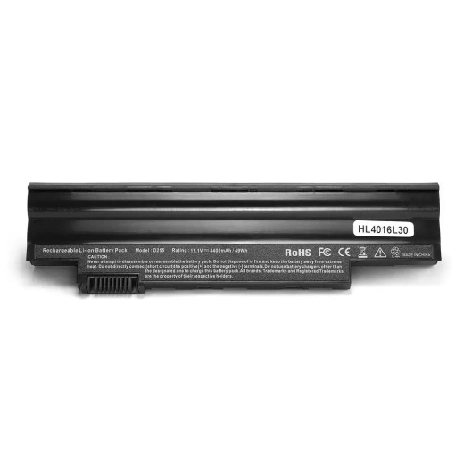 Аккумуляторная батарея повышенной емкости для ноутбука ACER Aspire One D255, D260, 522, 722, Happy Happy2, Gateway LT25 Series 4400-5200 мАч, 10.8-11.34В