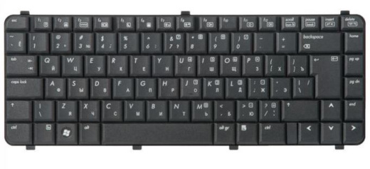 Клавиатура для ноутбука HP Compaq 6530s, 6730s, 6535s, 6735s, 6531s, 6731s, верт. Enter