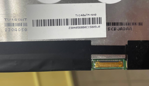 14-дюймовый QHD 2K 2160x1440 тонкий 30pins IPS TV140WTM-NH0 100% sRGB экран ( матрица)