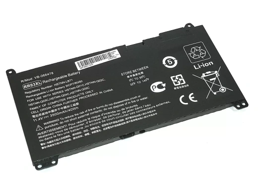 Аккумуляторная батарея для ноутбука HP G4 440 (RR03XL) 11.4B, 3500 мАч OEM