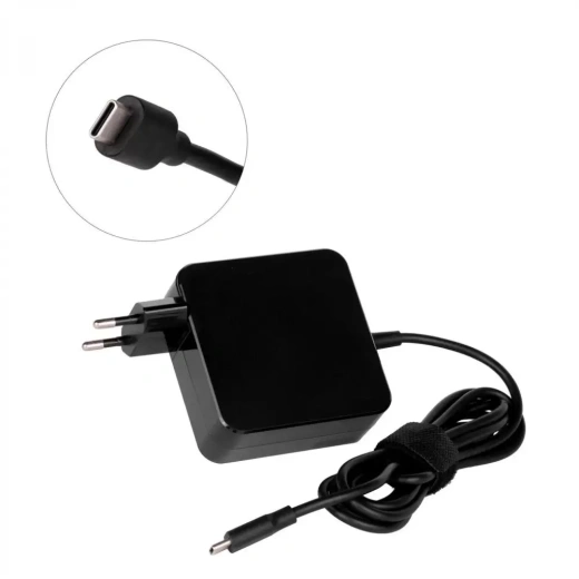 Блок питания (сетевой адаптер) для ноутбуков Xiaomi 65W USB Type-C черный