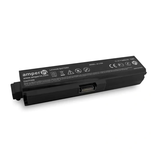 Аккумулятор (батарея) Amperin AI-L750 для ноутбука Toshiba L750, 11.1В, 6600мАч, 73Wh
