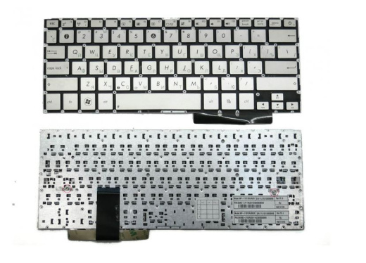 Клавиатура ASUS UX31, UX32 Silver, Small Enter, RU