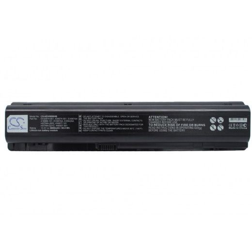 Аккумулятор CameronSino CS-HDV9000HB для ноутбука HP Pavilion dv9000, dv9000EA, 14.4В, 6600 мАч, Li-ion, черный