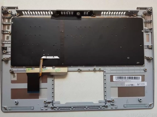 Клавиатура для ноутбука Asus UX303L, UX303LA серебряная, с верхней панелью