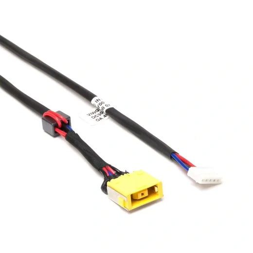 Разъем питания PJ585 для ноутбука Lenovo IdeaPad G400, G500, G505 Series. 11x4.5 mm с иглой. C кабелем 23 см
