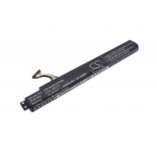 Аккумулятор CameronSino CS-AUN101NB для ноутбука Asus JN101, 10.8В, 2400 мАч, 25.92 Вт, Li-ion, черный