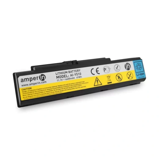 Аккумулятор AI-Y510 для ноутбука Lenovo IdeaPad Y510 4400 мАч, 11.1В Amperin