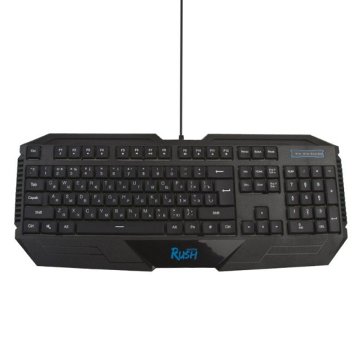 Клавиатура игровая мультимедийная Smartbuy RUSH 304 USB черная