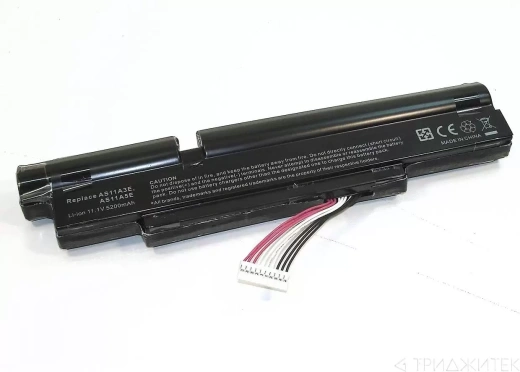 Аккумулятор для ноутбука Acer Aspire TimelineX 3830T, 3830TG, 4830T, 4830TG, 5830T, 5830TG, AS3830T, AS4830T, AS5830T, AS5830TG, 11.1 В, 5200 мАч