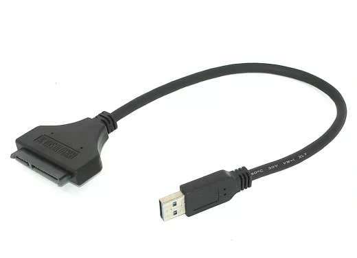 Перходник SATA на USB 3.0 на шнурке 30см DM-685