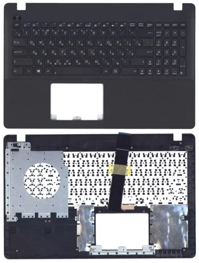 Клавиатура для ноутбука Asus X550 топ-панель, черная