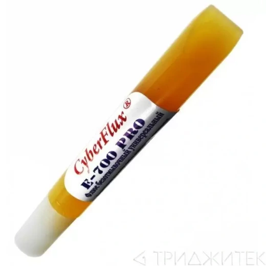 Флюс CyberFlux Е-700 Pro, универсальный красный, 5 г.