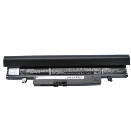 Аккумулятор CameronSino CS-SNC143NB для ноутбука Samsung NP-N143, NP-N143P, 11.1В, 4400 мАч, Li-ion, черный