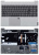 Клавиатура для ноутбука Lenovo IdeaPad S340-15 топкейс, серебристый