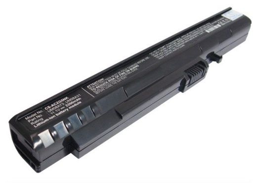 Аккумулятор CameronSino CS-ACZG5NK для ноутбука Gateway LT1000, LT1001, 11.1В, 2200 мАч, Li-ion, черный