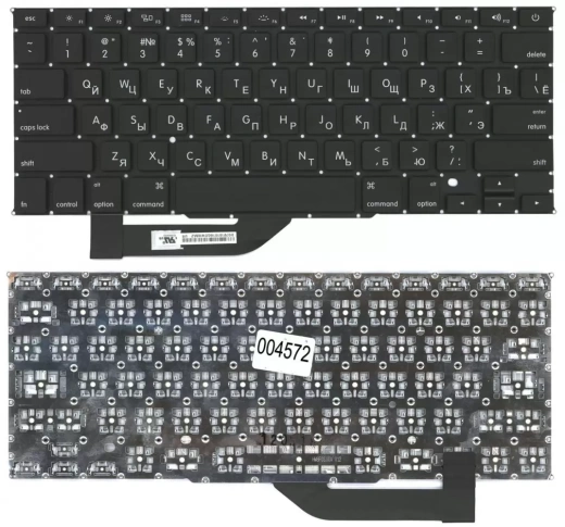 Клавиатура для ноутбука Apple MacBook Pro A1398 flat Enter