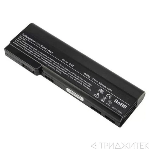 Аккумулятор (акб, батарея) HSTNN-F08C для ноутбукa HP Compaq 6560b 11.1 В, 5200 мАч