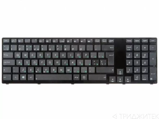 Клавиатура для ноутбука Asus K93SM, K93SV, K95VJ, K95VB, K95VM, X93SV, X93SM, K95VB, K95VJ, K93SM, K95VM, K93SV, K93, K95, черная, вертикальный Enter