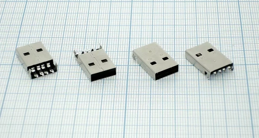 USB разъем для ноутбука USB №100 (Male)