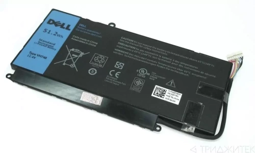 Аккумулятор VH748 для ноутбука Dell Vostro 5439, 5460, 5470, 5560, 5570 4500 мАч, 11.1В (оригинал)