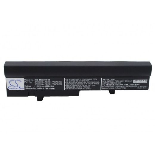 Аккумулятор CameronSino CS-TNB300HB для ноутбука Toshiba Satellite N302, NB300, 10.8В, 4400 мАч, 47.52 Вт, Li-ion, черный