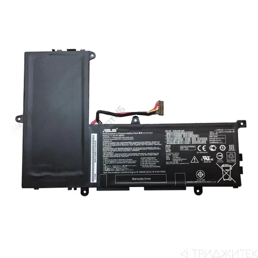 Аккумулятор для ноутбука Asus E200HA, VivoBook E200HA 4800мАч, 7.6В (оригинал)
