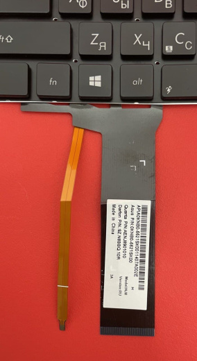 Клавиатура для ноутбука Asus G56 N56 N76 N550 N750, черная с подсветкой 