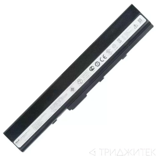Аккумулятор (акб, батарея) A32-K52 для ноутбука Asus A40, A42, A62, A50, A52, B53, K42, K52, K62, N82, P42, P52, P62, P82, PR067, PR08C, Pro5IJ, Pro5, Pro8, X42, X5I, X52, X67 10.8 В, 4400 мАч