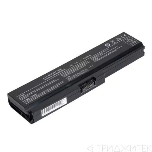 Аккумулятор для ноутбука Toshiba Satellite L750, A660, A665, C640, C650, C660, C670, L630, L650, L670, L675, L730, L755, L770, L775, U400, U500, Satellite Pro C650, C650D, C660, C660D, L630, L650, L670, 10.8 В, 5200 мАч